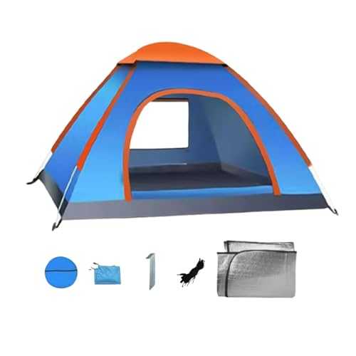 Automatic Pop-up Tent, Pop-up Tents for Camping | Outdoor Automatic Tent,Waterproof Family Tent for Hiking. Instant Pop Up Tents for Camping