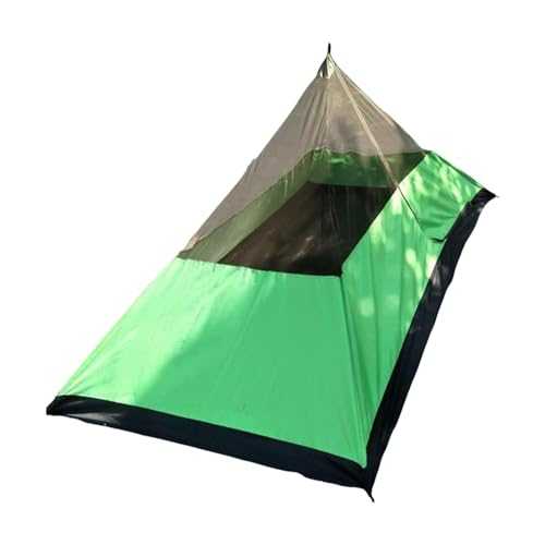 Bivy Tent, Rodless Hiking Tent, Waterproof Camping Tent, Outdoor Triangular Tent, Compact Bivy Tent, Lightweight Hiking Tent, Meets Functionality Rodless Hiking Tent for Lightweight Travel