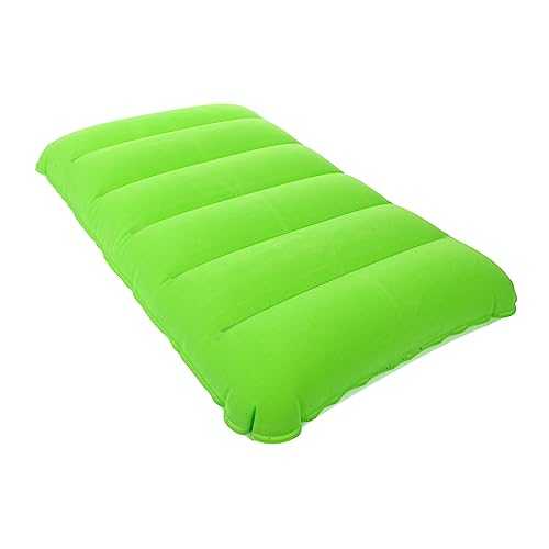 JOINPAYA Inflatable Camping Pillow Convenient Travel Pillow for Outdoor Adventures Thickened Design for Comfort for Camping Hiking and Office Naps Green
