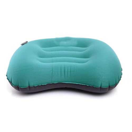 WPFDDP Camping inflatable pillow Mini light with lunch pillow soft outdoor camping air pillow camping