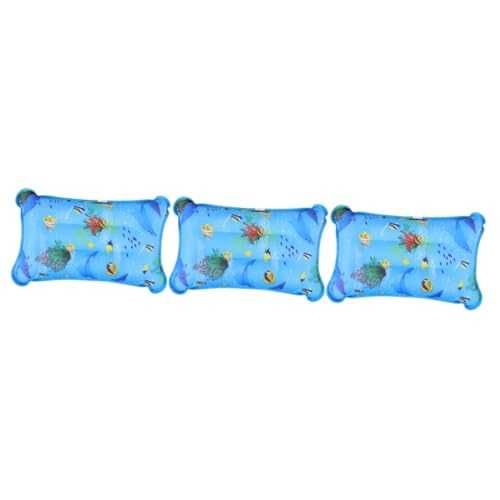 BESPORTBLE 3pcs Water Pillow Water Fillable Pillow Camping Pillow Ultralight Pillow for Summer Cooling Sleep Pillow Outdoor Cooling Pillow Summer Pillow Inflatable Sleep Pillow Pillows Pvc