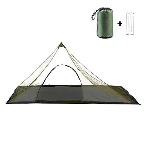 Lixada Camping Tent Mosquito Net with Carry Bag Water Resistant Mesh Tent Outdoor Tent for Hiking Camping Fishing