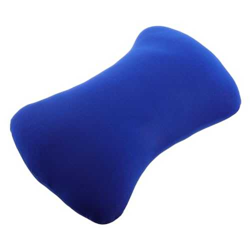 BESTonZON Portable Mini Foam Particle Bone Pillow for Travel Ergonomic Neck Cushion Compact and Washable Spandex Fabric for Outdoor Activities and Office Naps Lightweight and Durable Design