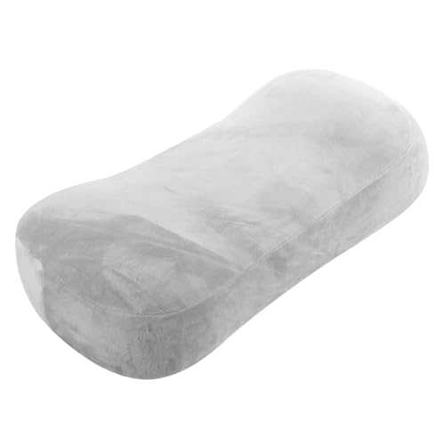 Toyvian Portable Neck Cushion Memory Pillow for Office Travel Home Use Soft Comfortable Design for Head Neck for Sleeping Camping Driving Grey