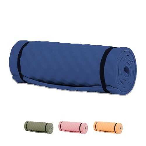 Highlander Foam Roll Camping Mat - Lightweight, Durable Sleeping Mat Perfect for Camping, Hiking and Fishing -Comfortable, Compact and Portable Ideal for Travelling