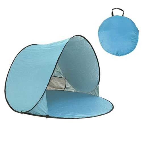 No Need To Set Up Camping Tent, Outdoor Portable Automatically Pop Up Beach Tent, Waterproof Instant Setup Family Sun Shelter, Breathable Camping Gear For Outdoor Adventures, Hiking & Beach Trips