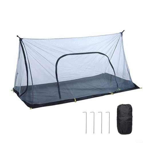 Feeshoppher Ultralight Mesh Camping Tent Single Person Inner Net Tent With Oxford Bottom For Backpacking Hiking Outdoor