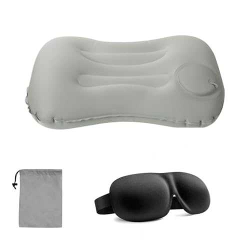 Inflatable Camping Pillows for Adults,Compressible Compact Inflatable Travel Pillow For Camping, Hiking, Beach, Fishing, Backpacking