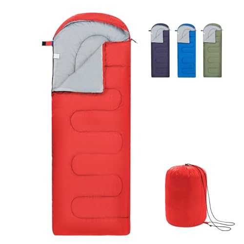 UnderwoodAggregator Sleeping Bags for Adult and Kids - Ultralight 3 Season Sleeping Bag for Cold Weather, Compact Backpacking Camping Sleeping Bag for Girls Boys, Lightweight Sleeping Bags for Camping