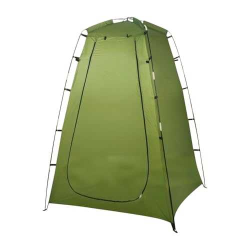 Camping Shower, Outdoor Shower Shelter, Portable Toilet Tent, Changing Cabin, Waterproof Quick Setup Build, Lightweight, 47.24x47.24x74.8 Inches, Hiking Camping RV Trips