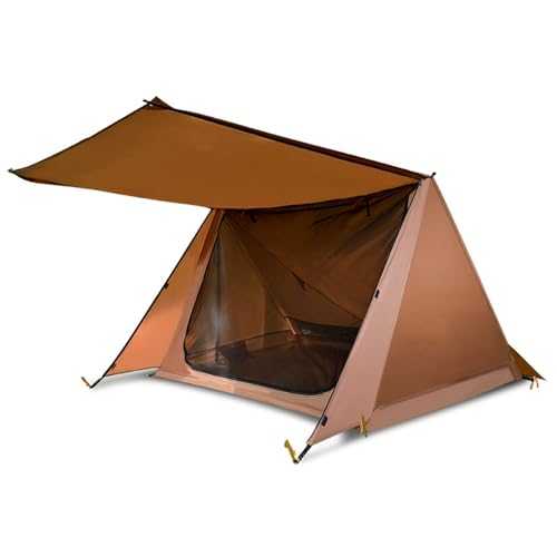 2-Person Weatherproof Portable Camping Tent, Easy Setup Backpacking Tent, Tents for Camping, Hiking, Travel, Garden