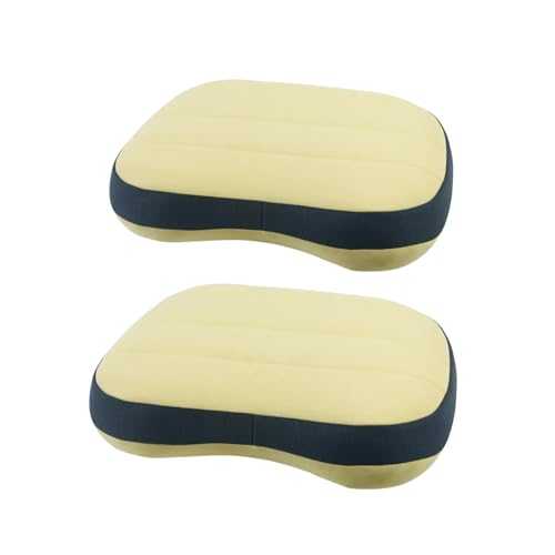 2Pcs Inflatable Pillows，Ultralight Inflatable Camping Pillows for Adults，for Camping Vacation Beach and Travel