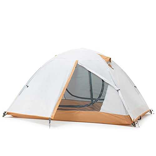 Tent,2~3 Person Outdoor Camping Tent - Family Dome Waterproof Backpack Tents with Top Rainfly, Ultralight Easy Set Up Small Tents with Carry Bag for Hiking Camping Beach