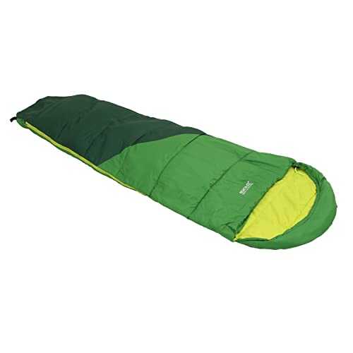 Regatta Hilo 250 Unisex Mummy Sleeping Bag, High Insulation & Heat Retention, Internal Pocket - Perfect for Camping & Outdoors