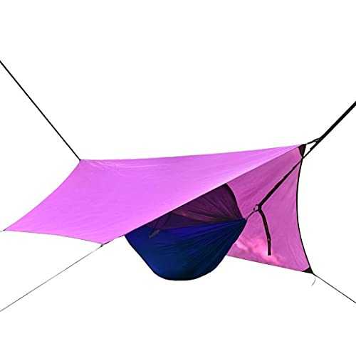 Portable Hammock,Portable Camping Rainproof Hammock Lightweight for Hiking Travel for Backpacking Beach Swing