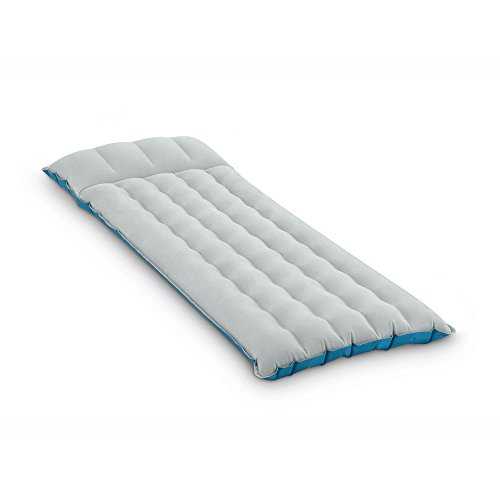 Intex Inflatable Camping Mattress, 72.5" x 26.5" x 6.75", Gray