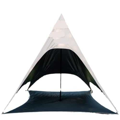 Tents,Mountaineering Tents 1-2 People Free Canopy-coated Silver Sunshade Outdoor Quick-open Tent Pole Double Camping Canopy Easy-to-install