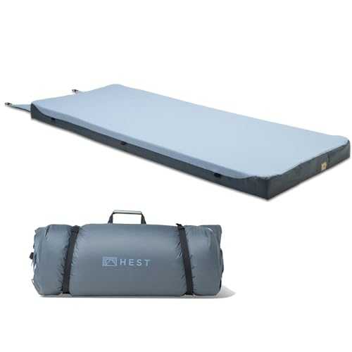 HEST Foamy - Portable Camping Mattress, Enhanced Memory Foam