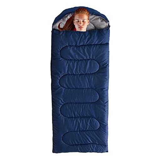 Sleeping Bags for Adults, Moistureproof Warm Weather Sleeping Bag, Portable Envelope Backpack Sleeping Bag for Outdoor Travel Hiking
