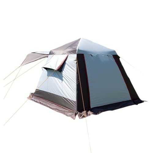 Mountaineering Tents Outdoor Fully Automatic Hydraulic Tent Camping Vinyl Sunshade Double Layer Windproof Heavy Rain Cabin Tent Easy-to-install Tents