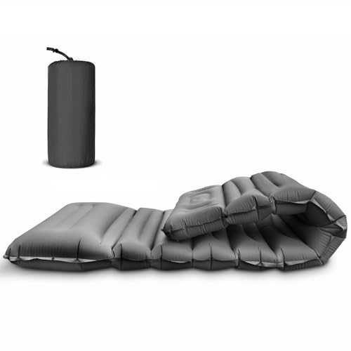 Sleeping Pad for Camping,Inflatable Camping Mattress with Built-in Foot Pump for Backpacking, Hiking, Traveling