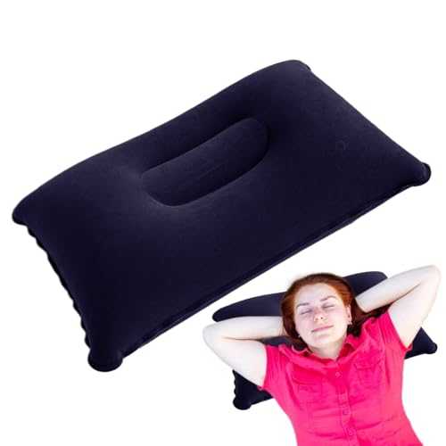 Portable Neck Cushion - Inflatable Pillows For Camping | Portable Air Pillows | Lumbar Support | Inflatable Travel Pillow | And Lumbar Support | Travel Lightweight Cushion