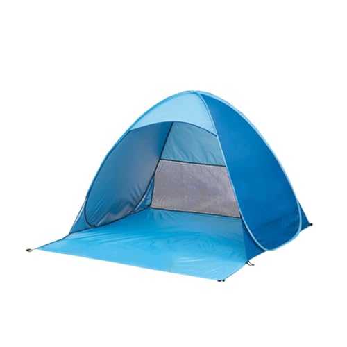 WESIEVYA Portable Automatic Instant Beach Tent Sun Shelter for Camping Lightweight UV Protection Canopy Easy Set Up Travel Tent Blue