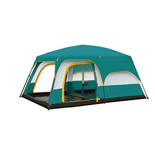 Large Camping Tent Travel Double-layer Tent Waterproof Family Camping Tent Outdoor Camping Tent 6/8/10/12 People