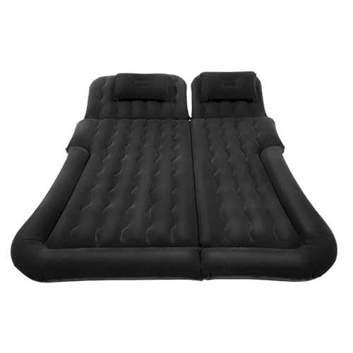 Car Inflatable Bed with Pillow for SUV/Van Travel Air Bed Portable Inflatable Mattress Set Black