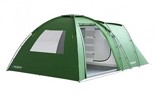 Boston Dural Family Tent 5 Person Polyester Green