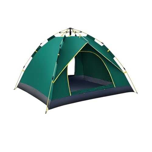 Automatic Camping Tent with Waterproof Roof Top and Double Doors Easy One Touch Setup for Outdoor Beach Fishing Shelter