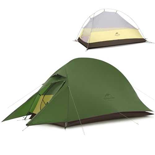 Naturehike New Cloud-Up Ultralight 1 Person Tent 3 Season Camping Hiking