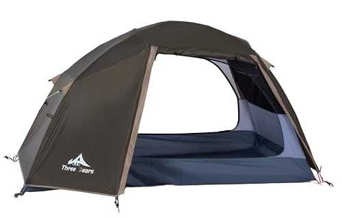 ThreeBears 2-Person Camping Tent, Waterproof & Windproof Lightweight Backpacking Tent for Hiking, Camping, Mountaineering & Travel - Durable & Easy Setup