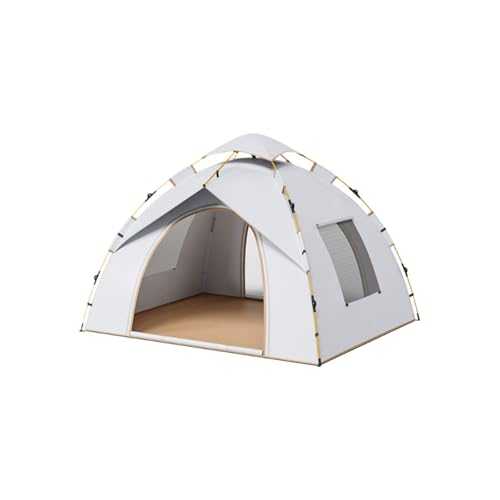 Spacious Spacious Automatic Pop-Up Tent Double Door And Window Easy To Install Tent Multi-Purpose Tent Portable Portable