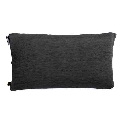 NEMO Equipment Fillo Wide Camping Pillow - Black Pearl/Birch Bud - One Size