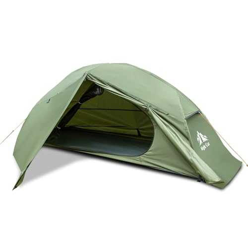 Night Cat Off Ground Tent: 1 Person Tent with Camp Bed for Fishing Hiking Camping