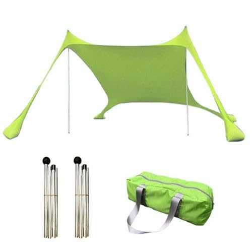 Portable Sun Canopy 200 x 160 x 160 cm - Combined - & Parasol with UV50+ Protection - Lightweight Design for Outdoor Activities