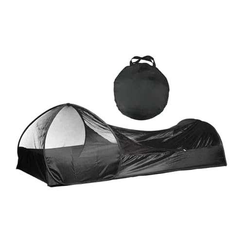 Popup Bivy Tent for Camping Hiking Backpacking, Lightweight Windproof Single Person Shelter with Storage Bag