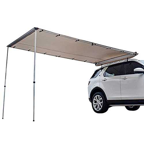 Hot Tent，Winter Tent，Teepee， Car Side Awning Rooftop Tent Waterproof Auto Canopy Camper Trailer Tent Car Sunshelter Car Account Outdoor Camping Camping Car Tail Account,