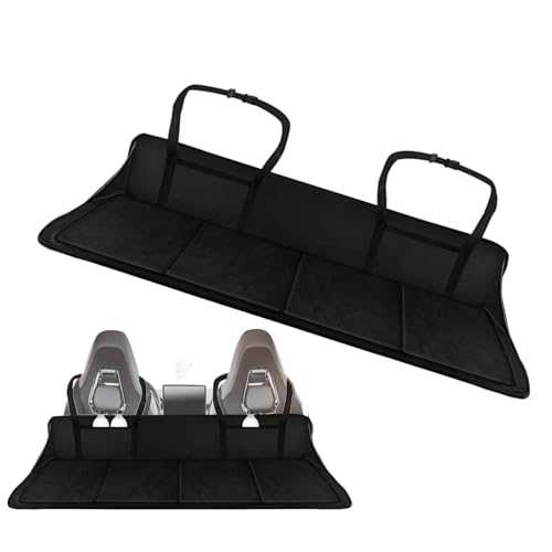 Tanxier Car Rear Seat Mattress Extension Plate | Back Seat Trunk Extender - Portable Car Back Seat Folding Bed, Foldable Outdoor Car Boot Bed Mattress For Car, SUVs