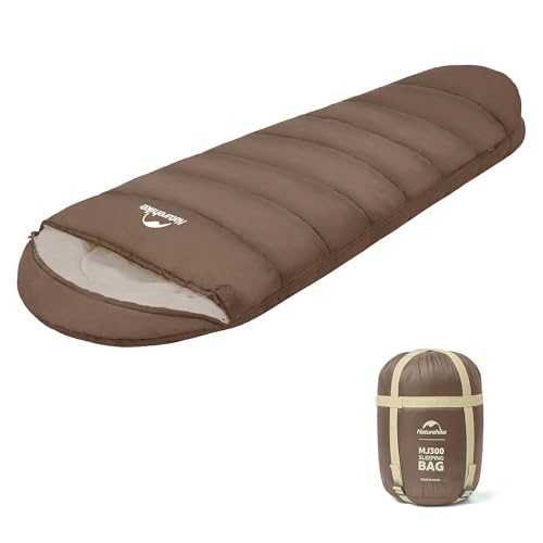 Naturehike Mummy Sleeping Bag - Cotton, 300GSM/600GSM Winter, Four Seasons Waterproof for Adults and Children - Ultralight, Portable, Compact With Compression Bag