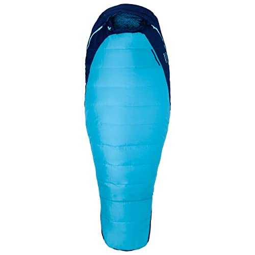 Marmot Wm's Trestles 15, Women's Mummy sleeping bag, light and warm 3 seasons sleeping bag