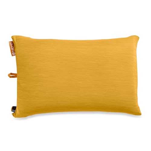 NEMO Equipment Fillo Backpacking & Camping Pillow - Mango/Golden Oak - One Size