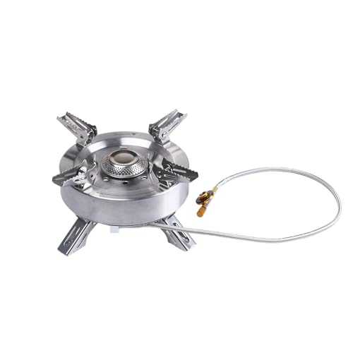 Fire-Maple Saturn 4400W-11000W High-Power Camping Gas Stove Double-preheater Foldable Split Gas Burner Portable Cooking Gas Stove with Carry Case