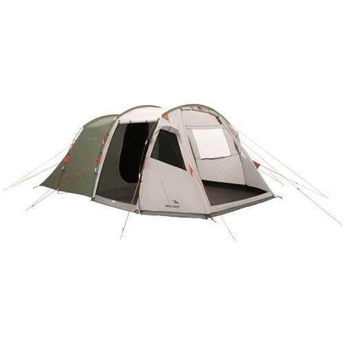 Easy Camp Huntsville 600 Tent, Unisex Adult, Black, One Size