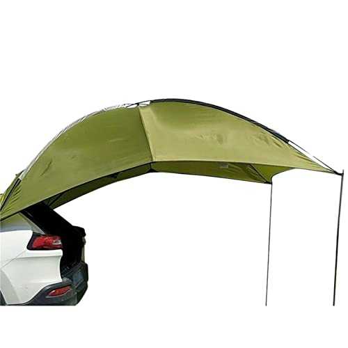 ETZRYSYB Tent Travel Tent Car Roof Trailer Tail Box Awning Outdoor Camper Tarpaulin(2)