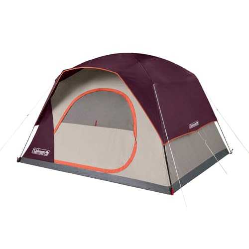 Coleman SKYDOME Tent 6P BlackBerry C002
