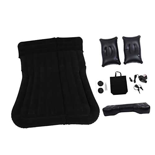 1Set Car Inflatable Mattress for Versatile Travel Air Mattress with Velour Surface Portable Air Bed for Camping and Outdoor Use for Back Seat Comfort