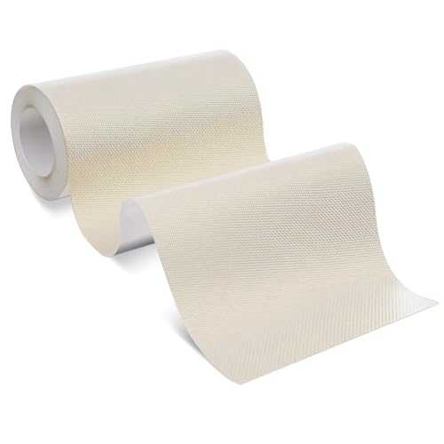 Canvas Repair Patch, 4 x 79 inch Inch Canvas Repair Tape, Self-Adhesive Fabric Repair Patch, Waterproof Outdoor Gear Patch Kit for Tents, Boat Cover, Pop Up Canopy, Patio, Bags, Cover (Beige)