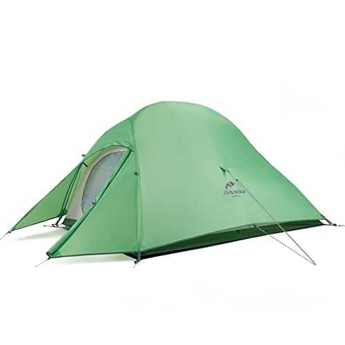 Naturehike Cloud Up 2 Upgrade Camping Tent 2 Person 3-4 Season Lightweight Backpacking Tent